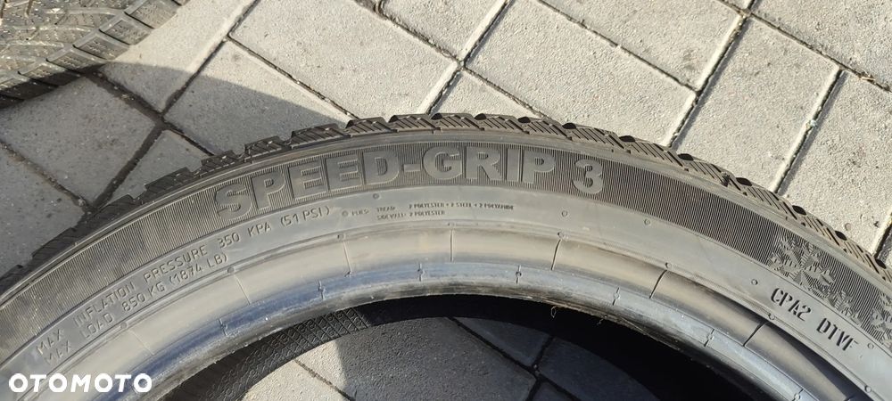 OPONY ZIMA 245/45R19 V XL (2820) SEMPERIT SPEED GRIP3 7mm ZIMA 2 SZTUKI PARA - 4