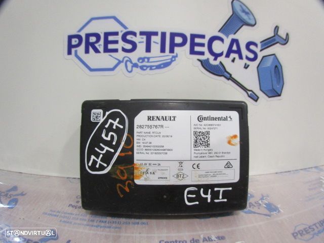 Modulo 282755767R A2C9583741601 RENAULT MEGANE 4 2019 1.5DCI 115CV 5P BRANCO Módulo GPS - 1