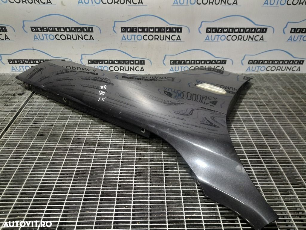 Aripa Dreapta Fata BMW X1 E84 2009 - 2012 4 Usi Negru (1110) - 3
