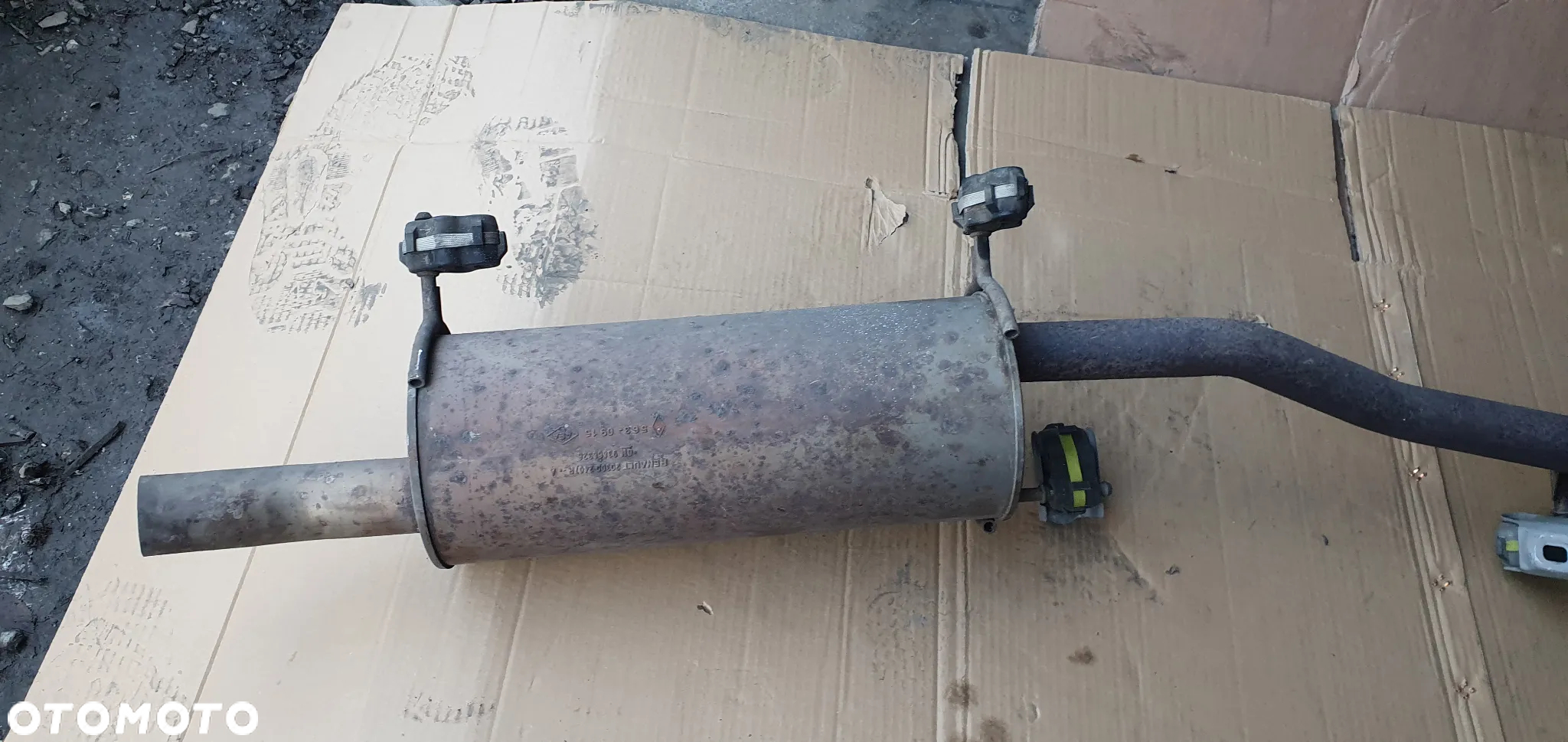 Tłumik układ wydechowy wydech DPF Katalizator Renault Trafic IV 4 208022650R - 2