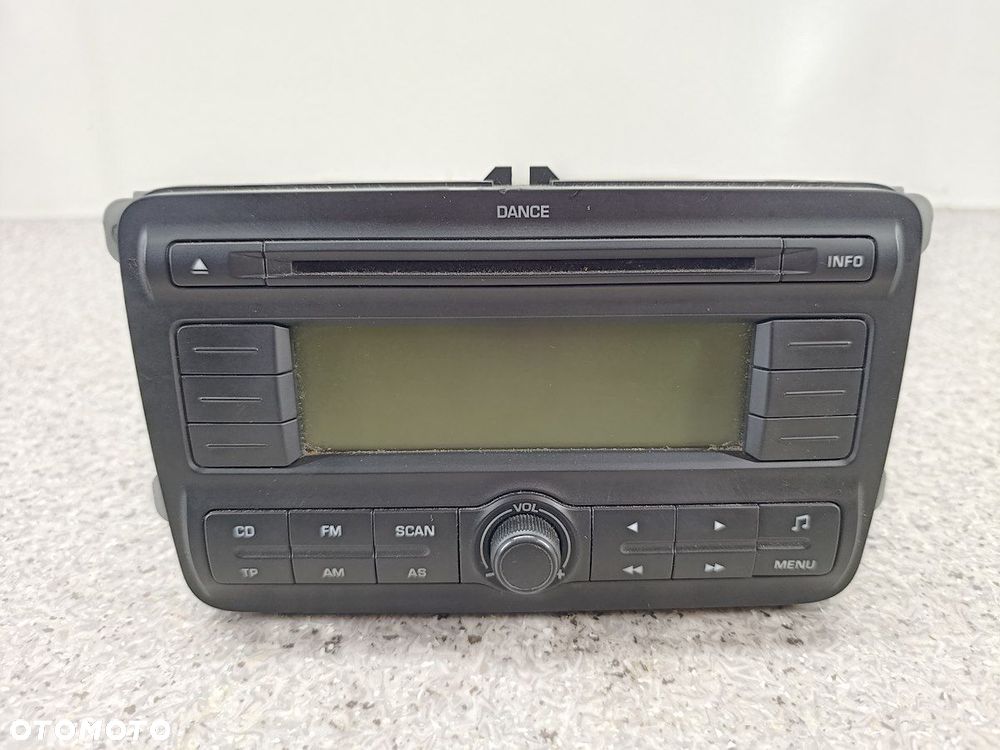 RADIO FABRYCZNE SKODA FABIA II 5J0035161 VP6SBF-18C815-AE - 3