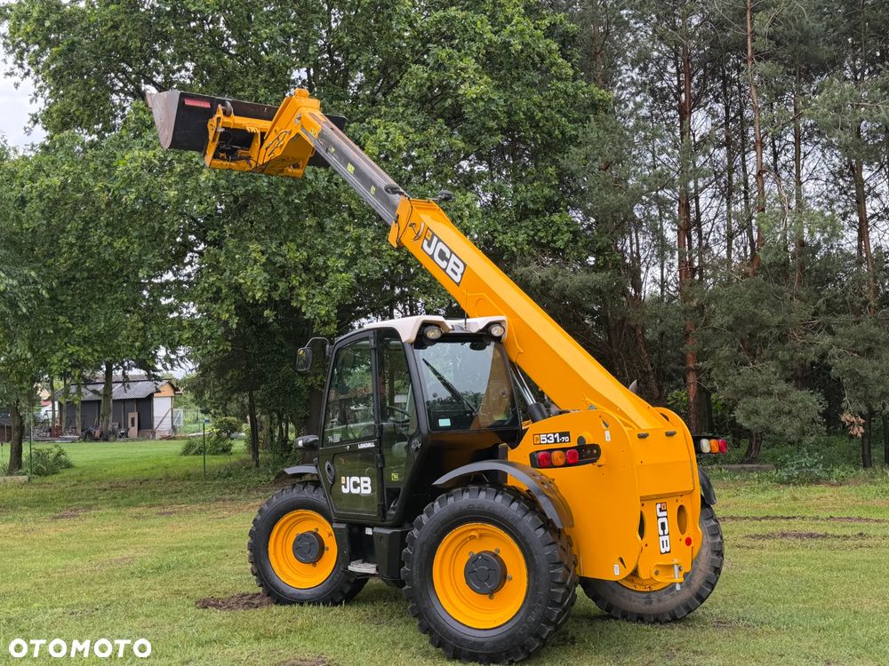 JCB 531-70 Turbo Powershift Ładowarka teleskopowa Widły łyżka - 21