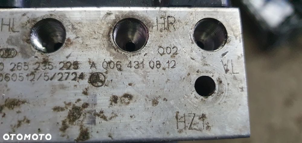 Pompa sterownik ABS Mercedes A-Klasa W169 A0064310812 - 10