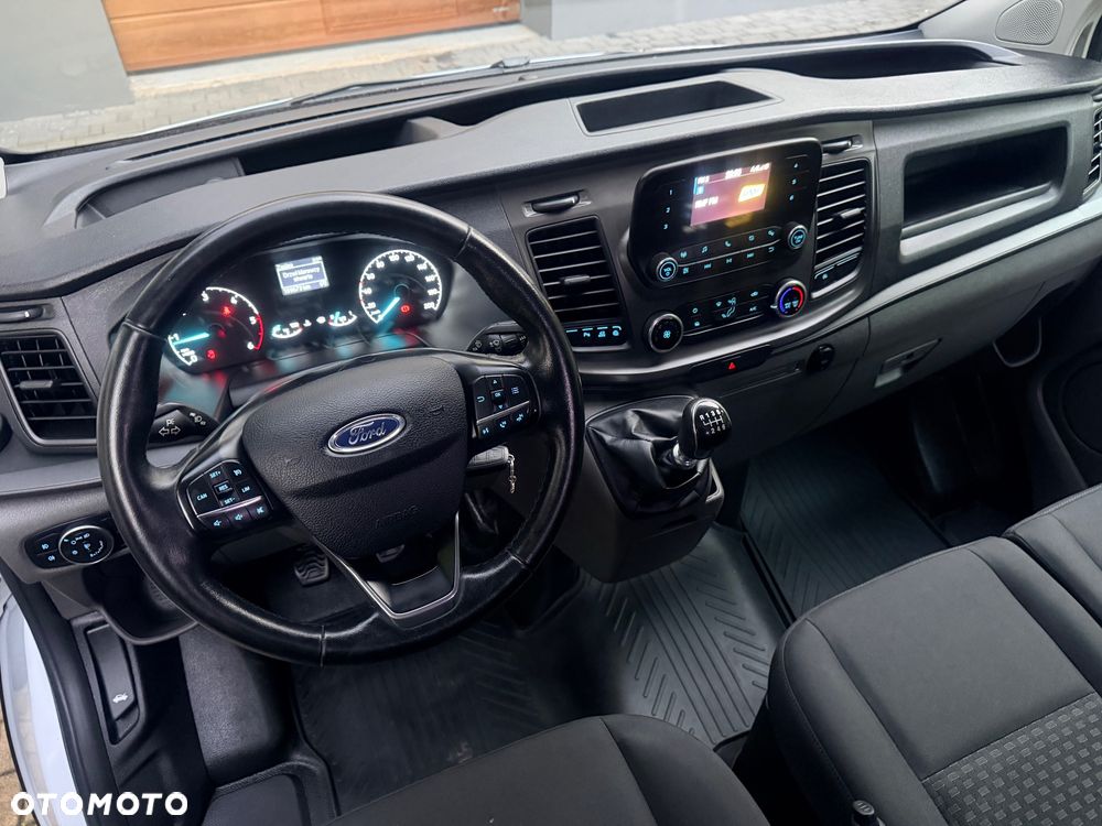 Ford Transit Custom BRYG. 6 OSÓB - L2H1 - SALON POLSKA - Bezwypadkowy - FAKTURA VAT 23% - Najmocniejsza Wersja 170km - PEŁNA HISTORIA SERWISOWA - ORYGINALNY PRZEBIEG - 30
