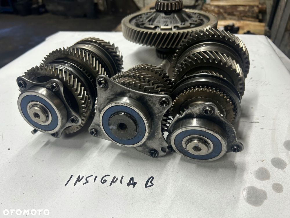 opel astra k insignia b 1,6 cdti m32 zębatki wnętrze szkrzyni biegów - 5