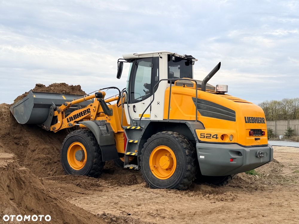 Liebherr Ładowarka Liebherr L524 KLIMA łyżka2,5m3+widły bezAdblue i Dpf szybkozłącze hydr. Cat Caterpillar 924K  924H  930K Volvo L60H / L70H Komatsu WA200-8 WA270-8JCB 426 427 - 16