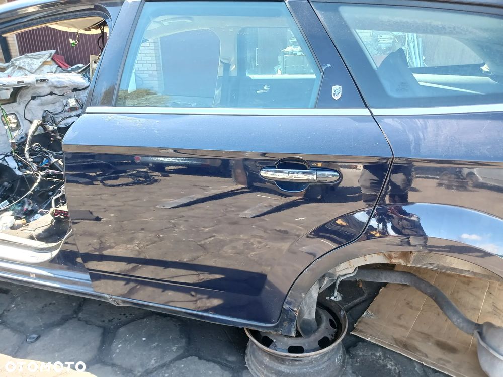 Ford Mondeo MK4 IV 07-14 GHIA Kombi kolor V6 niebieskie granatowe Drzwi tył tylne prawe prawy lewy lewe - 3