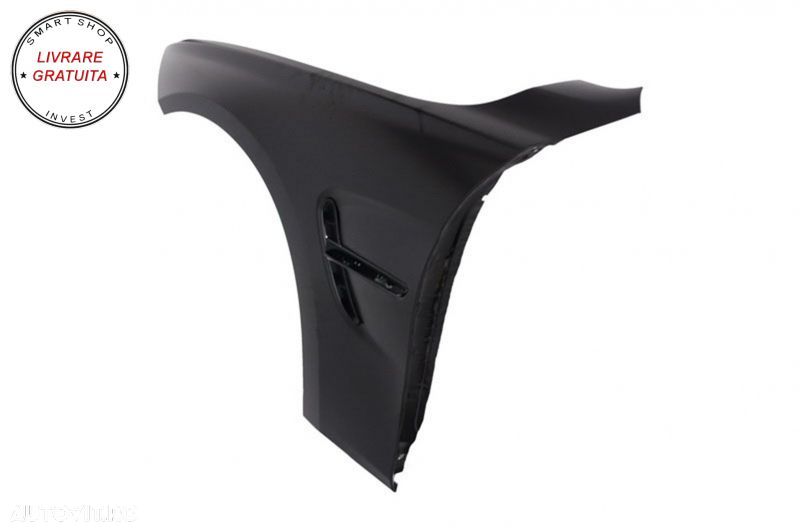 Capota cu Aripi Laterale Negru compatibila cu BMW Seria 3 F30 F31 (2011-2019) M3 G- livrare gratuita - 10