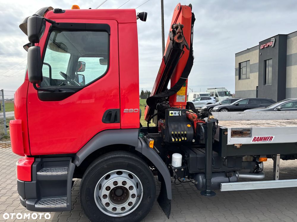 Volvo FL 290 4x2  18000 kg DMC , HDS Palfinger , EURO 5, skrzynia ładunkowa, platforma ,laweta , transport maszyn, transport materiałów budowlanych , autoholowanie, holowanie, pomoc drogowa , do zabudowy, do drewna , do stali - 6