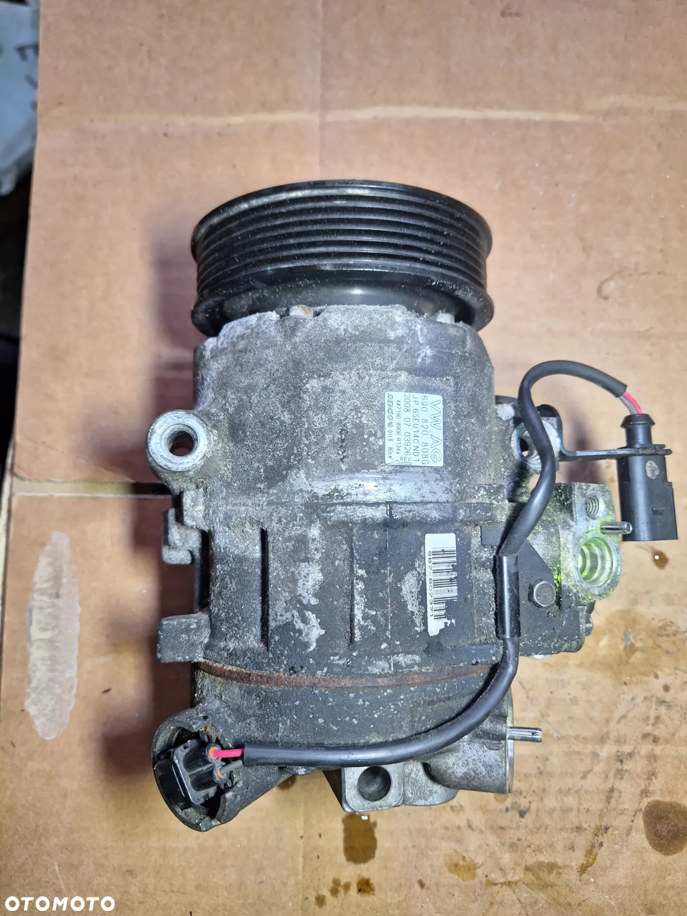 sprężarka klimatyzacji  SEAT IBIZA IV 6Q0820808G - 6