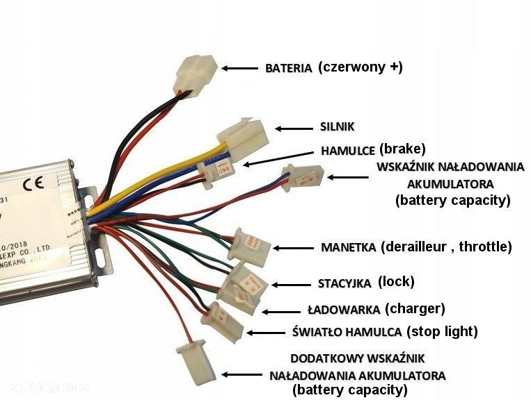 Sterownik do silnika 24V 350W szczotkowy - 3