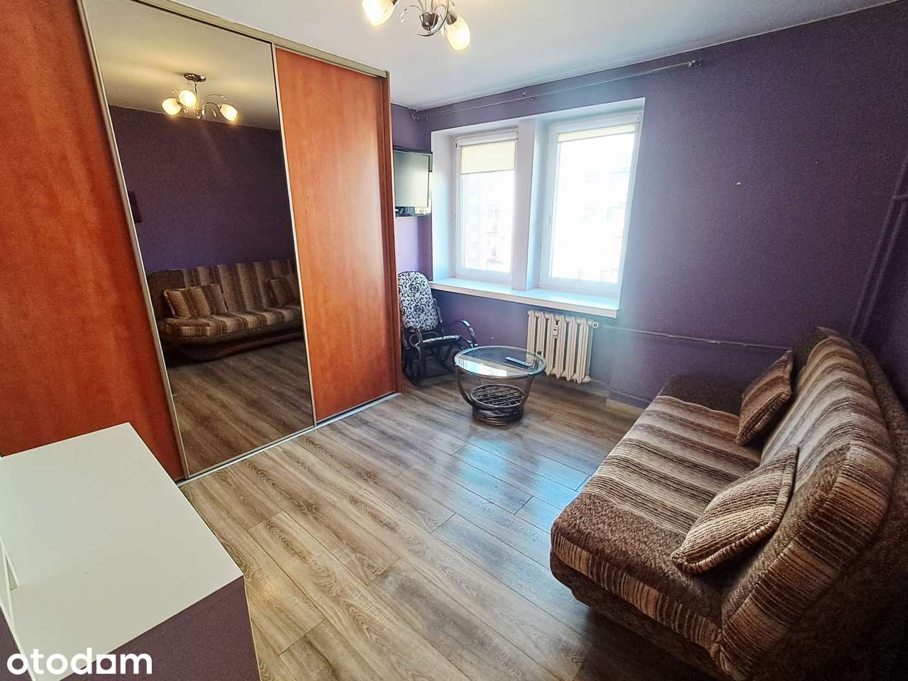 2 pokoje, 55,90m2, duży balkon, III piętro, do zamieszkania, Legionów