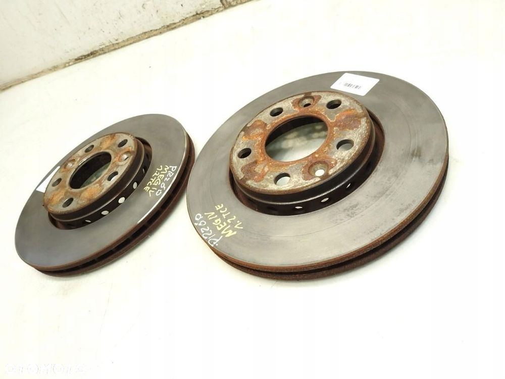 TARCZA TARCZE HAMULCOWE PRZÓD RENAULT MEGANE IV 1.2 TCE - 7