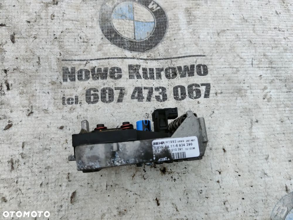 BMW E65 Rezystor dmuchawy 6934390 - 5