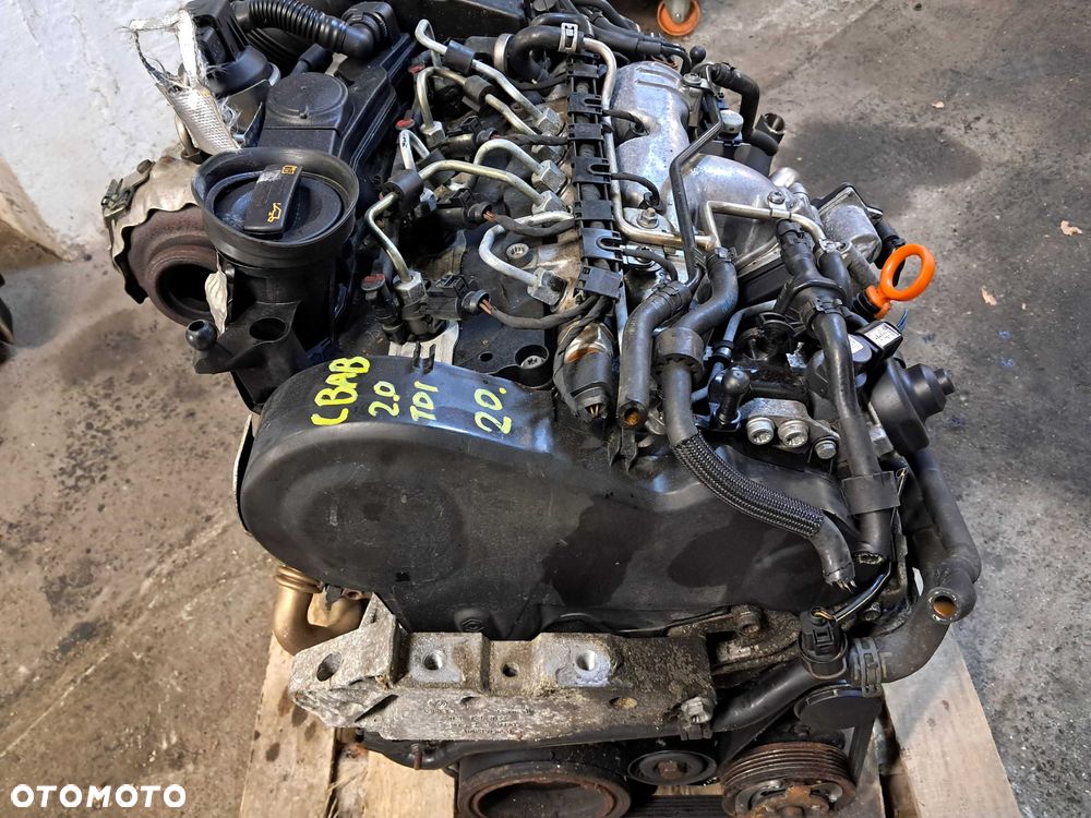Silnik kompletny 2.0 TDI CBAB CBA AUDI A3 8P VW Golf VI Tiguan Passat B6 Seat Skoda - 5