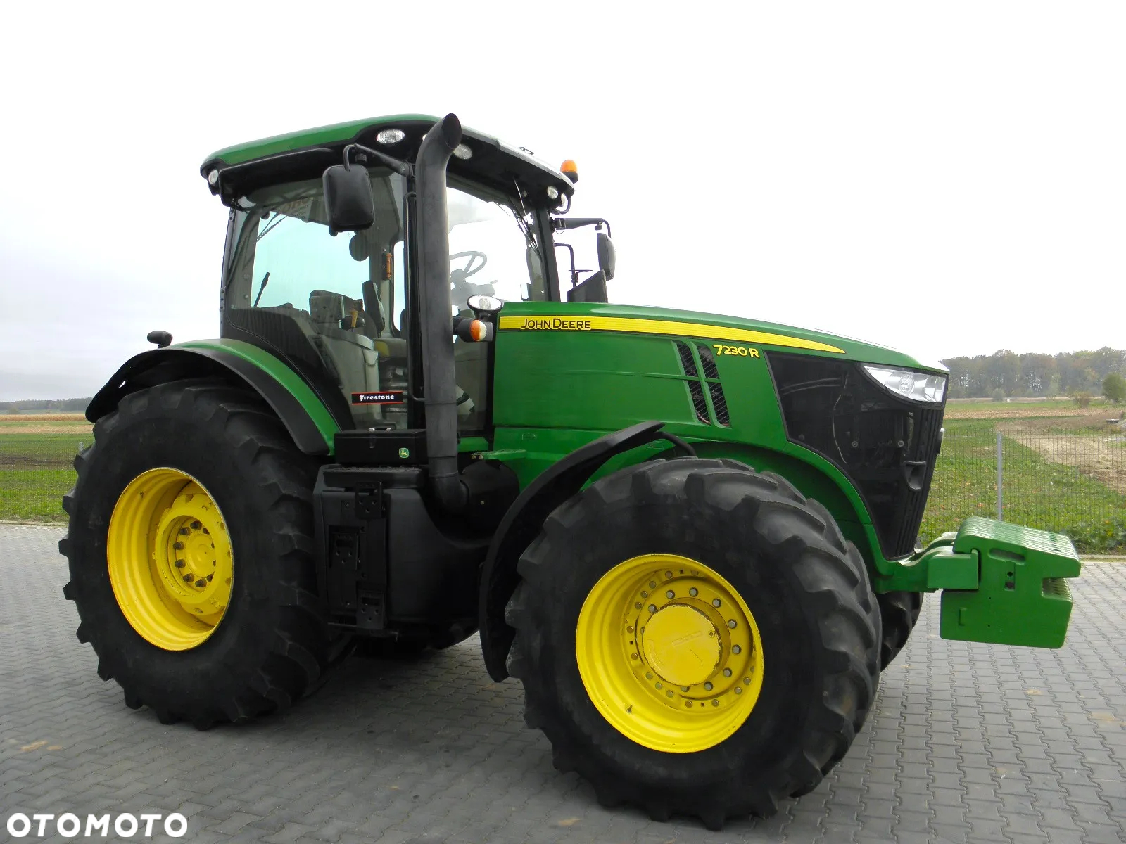 John Deere 7230 R 2012 Rok Nie Malowany, Skrzynia POWERQUAD, Stan Bardzo Dobry - 12