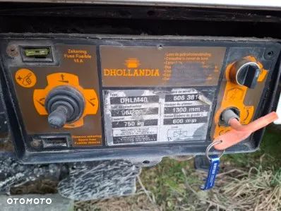 ZABUDOWA PLANDEKA RENAULT MASTER III WINDA DHOLLANDIA DHLM40 750 KG - 15