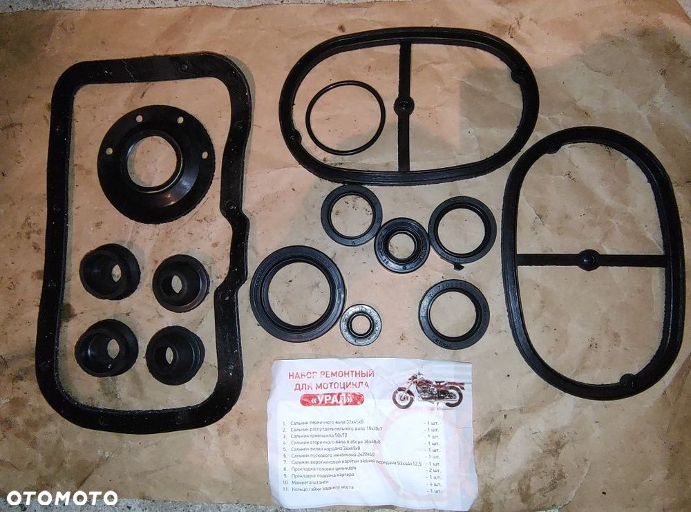 Uszczelki i uszczelniacze Ural M63 M66 M67 - 5