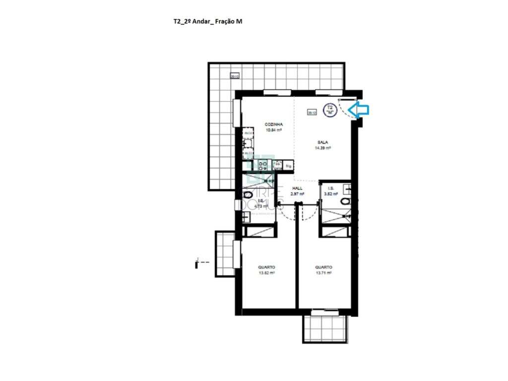 Apartamento T2 no Portas do Sol Viva Tavira com Conforto e Exclusiv... - Grande imagem: 3/6