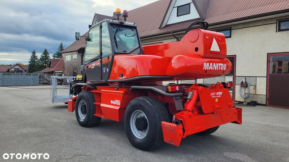 Manitou MTR 2150/ Ładowarka teleskopowa obrotowa  / Podnośnik koszowy sterowany z pilota/ - 7