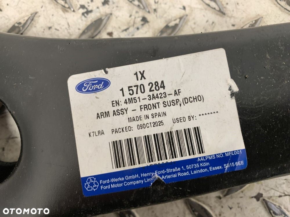 NOWY ORYGINALNY WAHACZ PRAWY PRZÓD 4M51-3A423-AF FORD FOCUS MK2 C-MAX CMAX 1570284 - 3