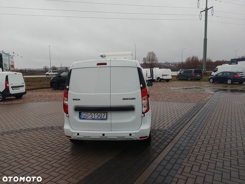 Dacia Dokker L2 Maxi Nowa Izoterma Chłodnia Mroźnia Grzanie drzwi boczne Carrier 220V Salon PL - 8