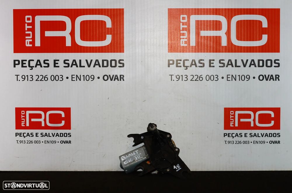 MOTOR LIMPA VIDRO TRASEIRO RENAULT CLIO III - 1