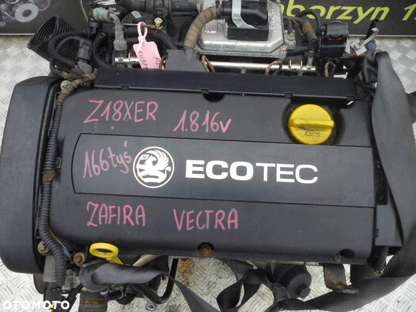 SILNIK OPEL ZAFIRA VECTRA 1.8 16V Z18XER 166 TYS - 2