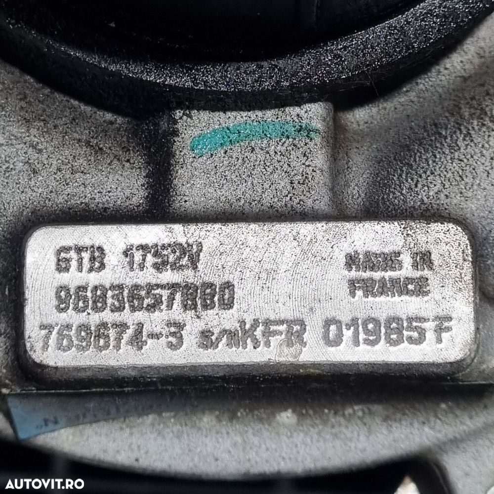 Turbo Mitsubishi Outlander 2.2 D 2009 - 2012 156CP 4HN (1411) 9683657880 - 6