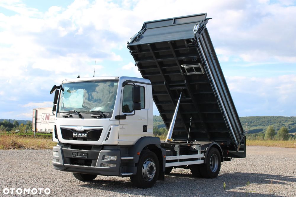 MAN TGM 18.290 Nowy 3-stronny Wywrot Kiper Wywrotka Duża ładowność 10700 kg Blokada Atego Antos Arocs Axor TGS TGX - 2