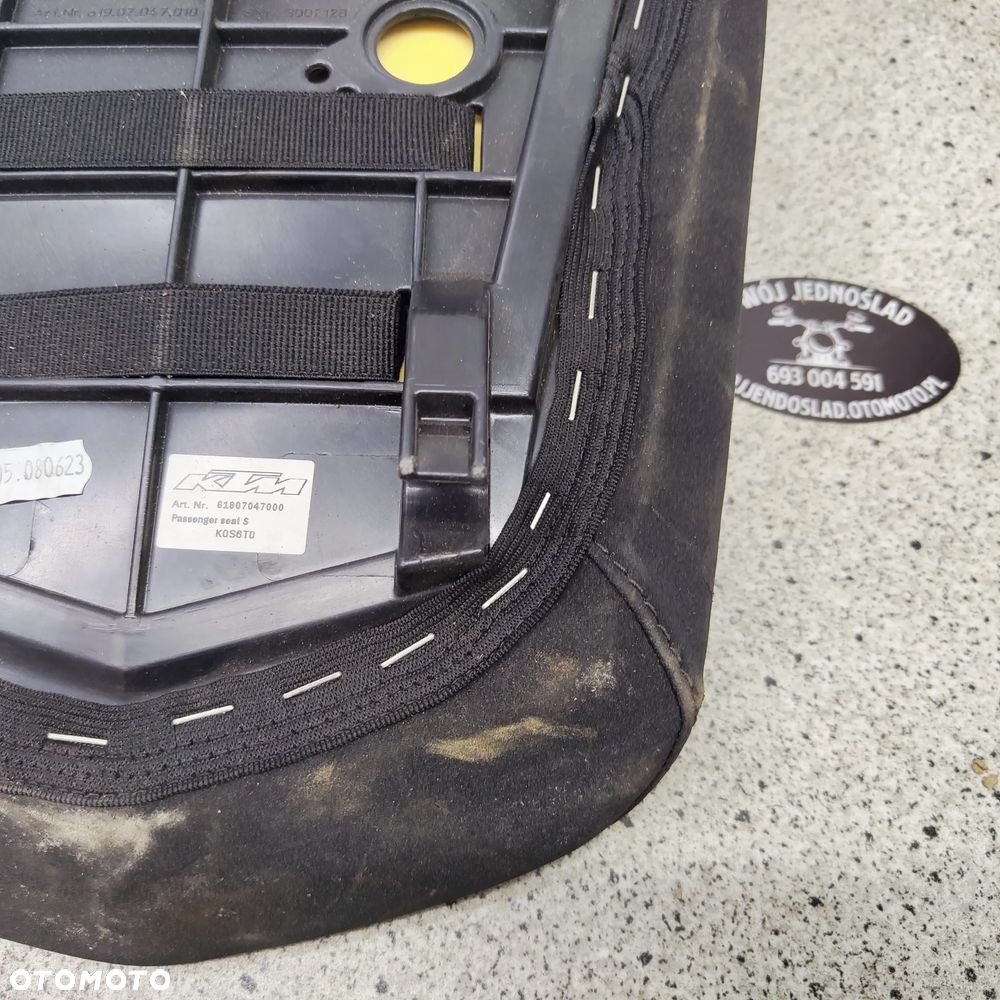 Kanapa, fotel tył, siedzenie pasażera KTM 1290 Super Adventure - 18