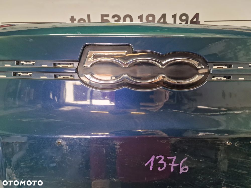 FIAT 500 E II ELECTRIC / ELEKTRYK 20- ZDERZAK PRZEDNI PRZÓD NA 6xPDC 6X PDC , NR 735714063 / 735714055 , + ZNACZEK , NR ZNACZKA 735710608 , NR AUKCJI NZ1376 - 28