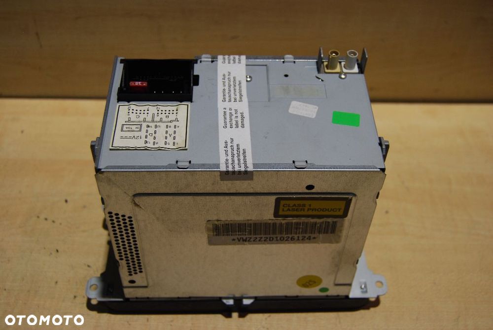 RADIO FABRYCZNE CD ORYGINAŁ VW GOLF V PASSAT B6 TOURAN I 1K0035186P - 6