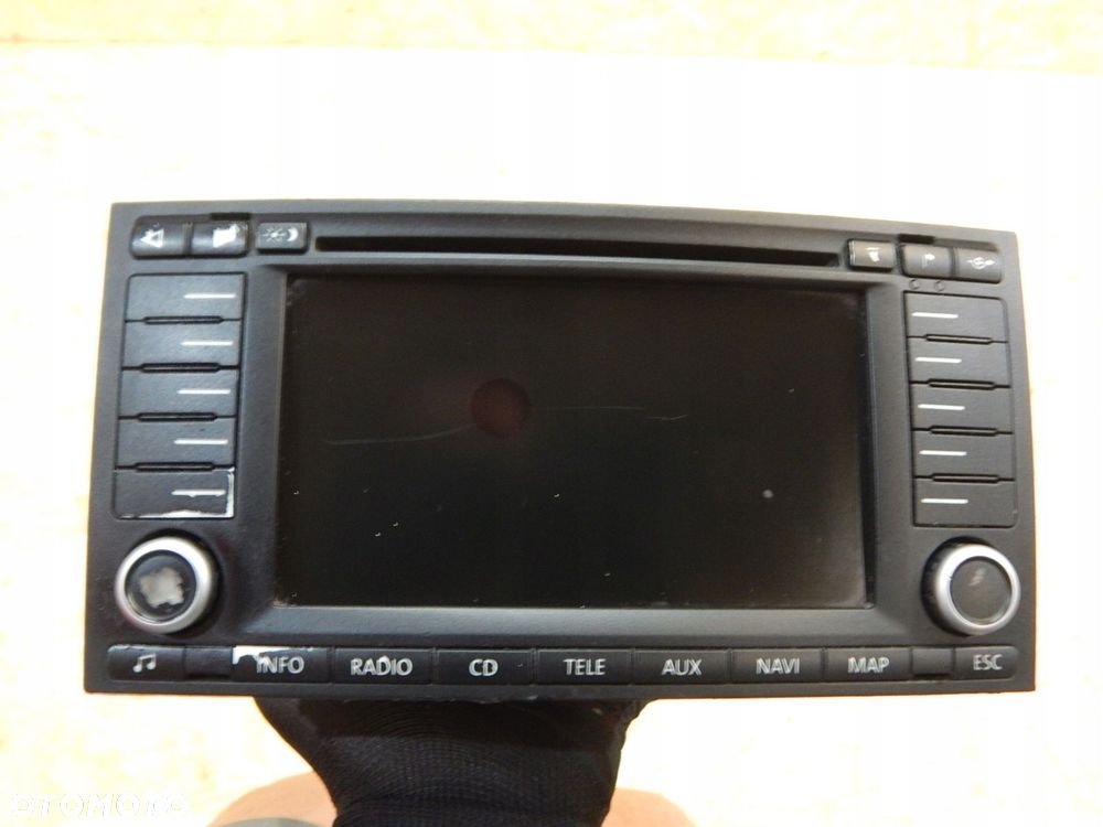 vw t5 multivan radio cd navi 7h0035191 uszkodzone - 2