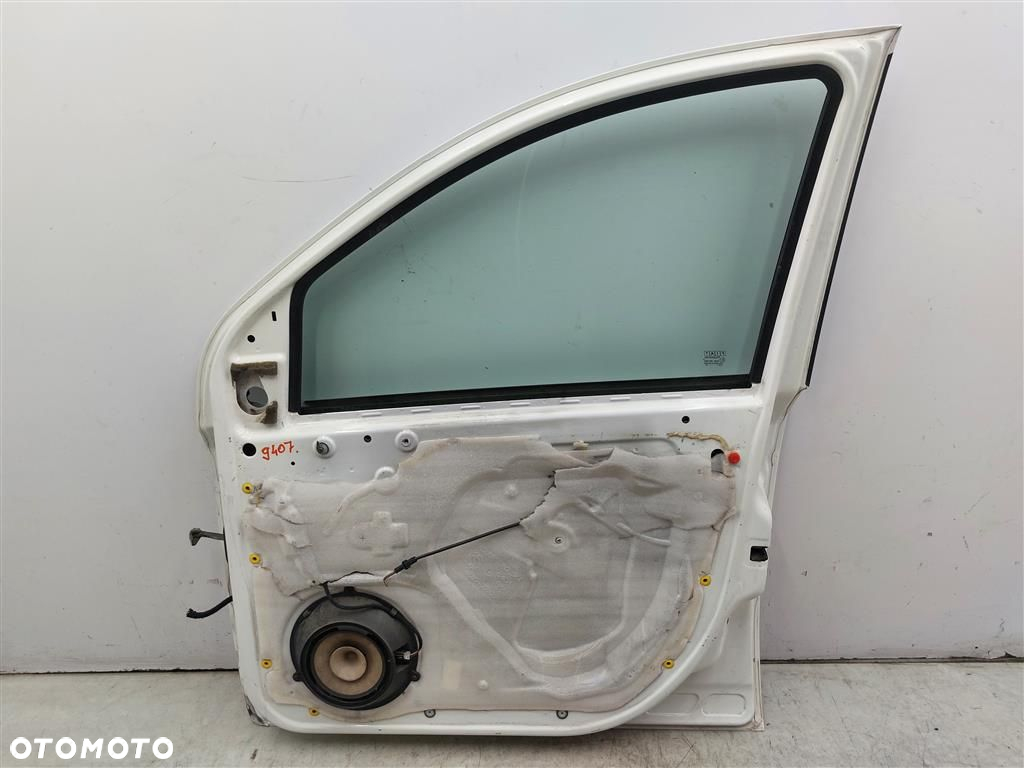 Drzwi przednie prawe SZYBA przód Fiat Panda II 2003-2013R BIAŁE - 2