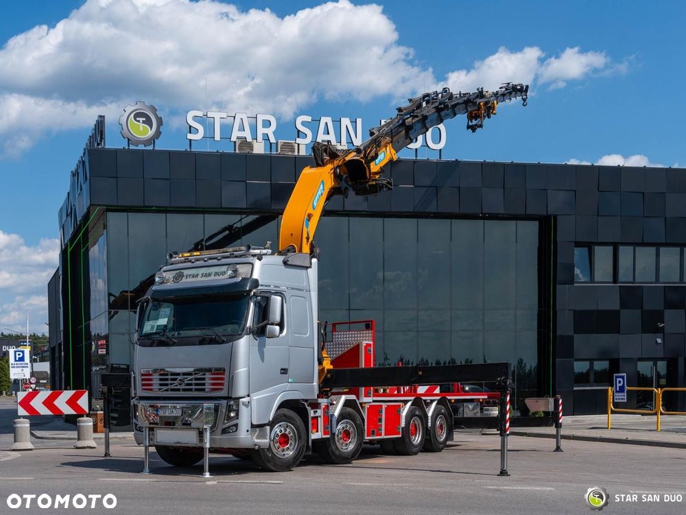 Volvo FH750 8x4 EFFER 955/6S HDS Żuraw Wciągarka