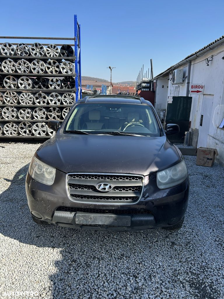 Aripa Stanga Fata Hyundai Santa Fe 2 2007 - 2012 4 Usi NEGRU (1237) - 4