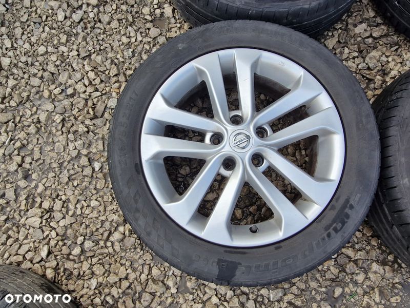 nissan qashqai ii j11 felgi aluminiowe alufelgi 17' cali 5x114.3 6,5j 40300br07a - 7