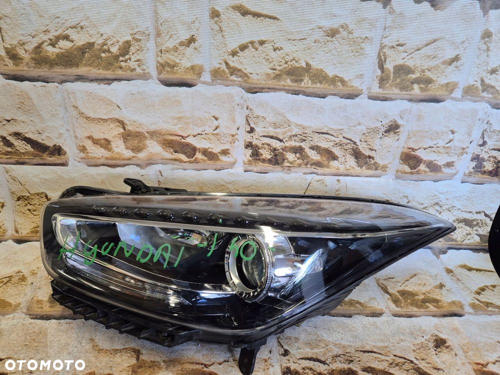 hyundai i40 17 lift zwykła lampa na h7 led lewa - 5