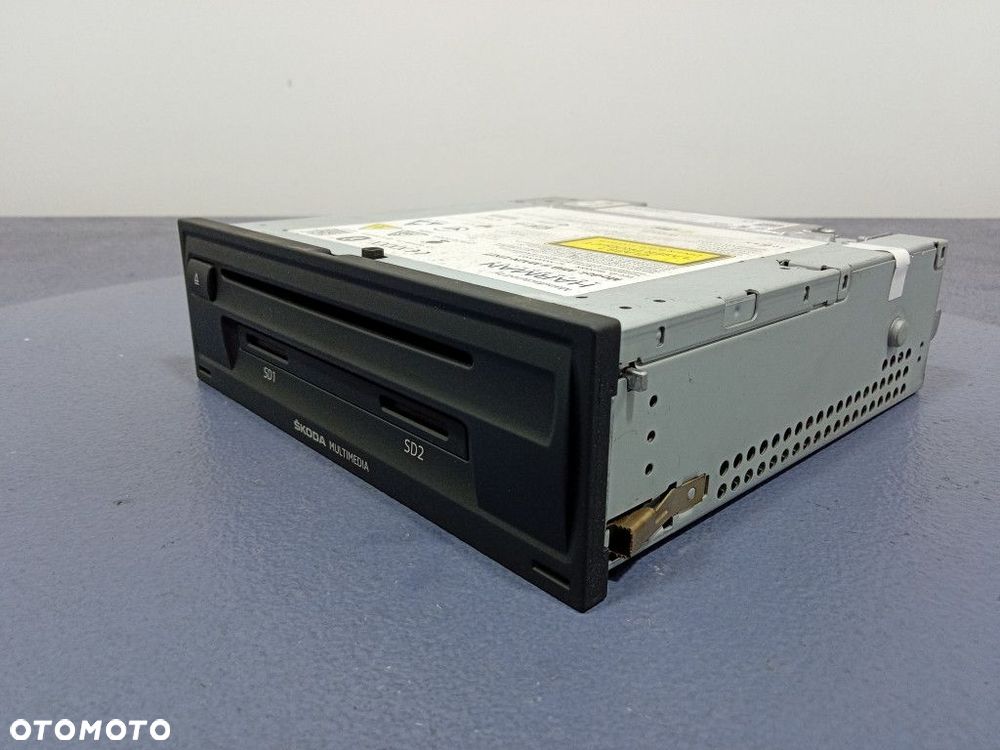 SKODA SUPERB III 15- RADIO CZYTNIK NAWIGACJI MIB2 3V0035043A - 2