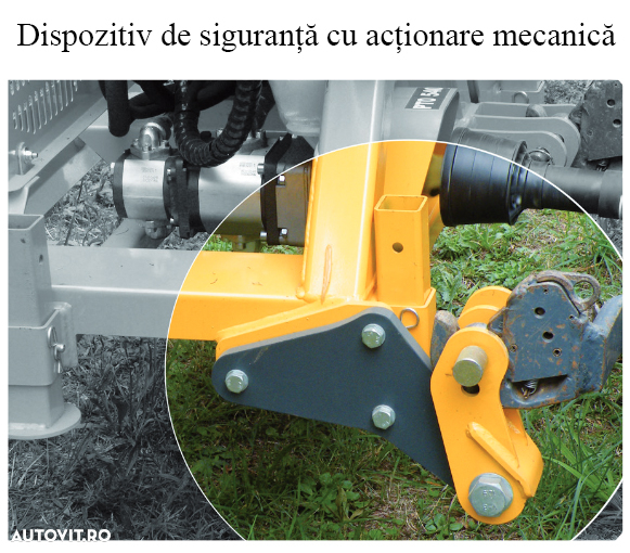 Tocătoare cu braţ resturi vegetale FEMAC model DOC 201 4.3 - 6