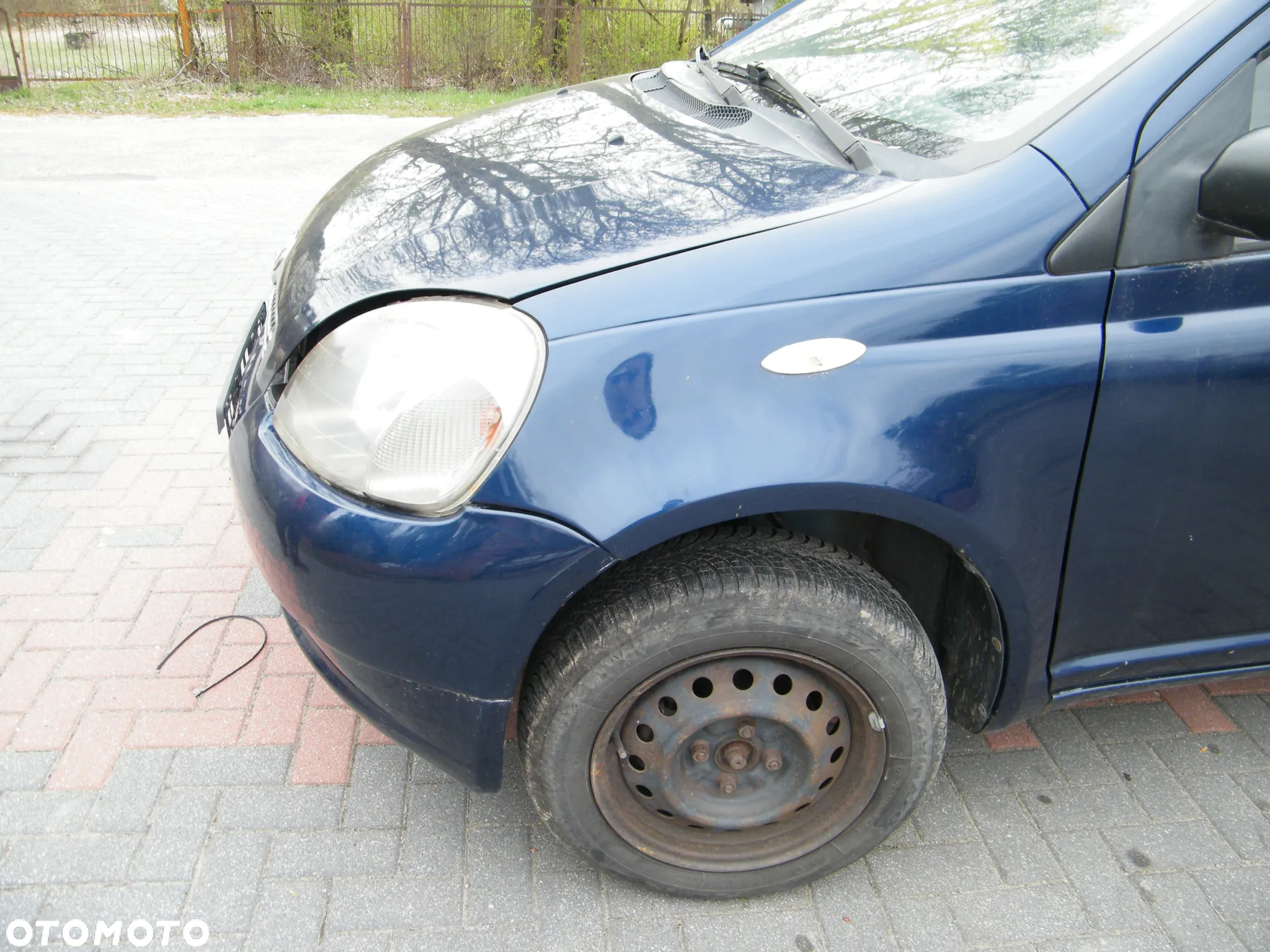Kompletny przód Toyota Yaris I lakier 8P4 - 3