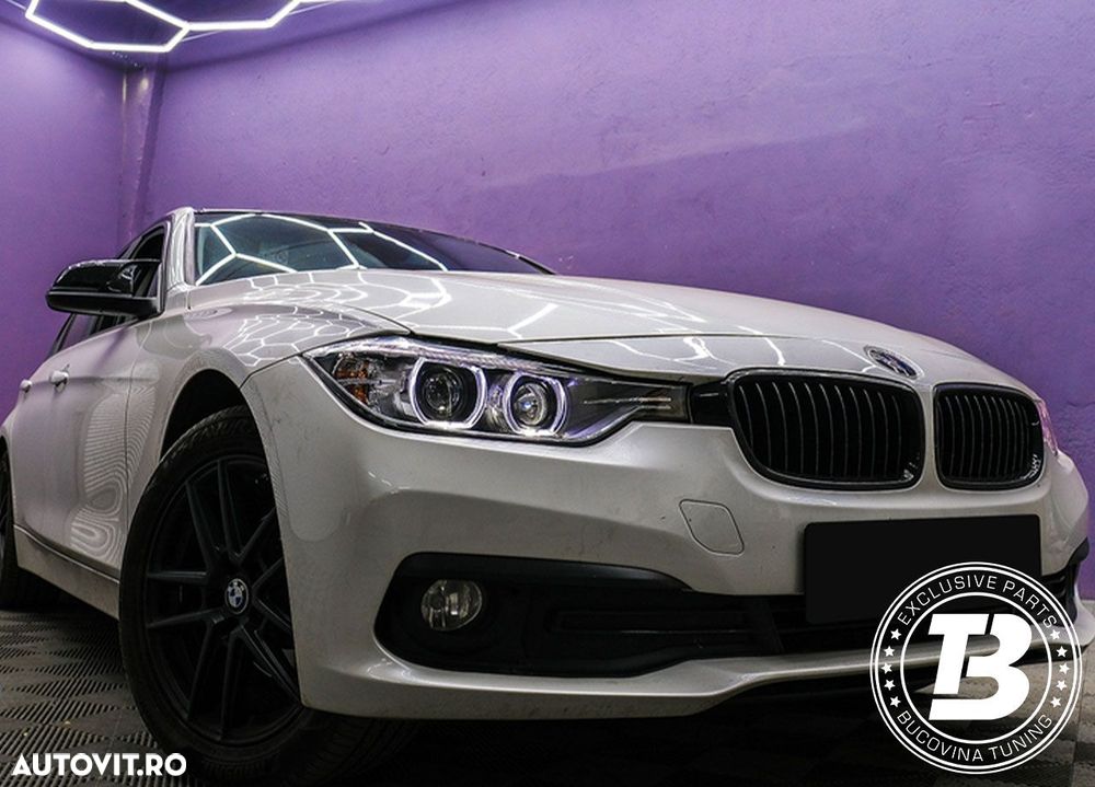 Faruri LED Angel Eyes compatibile cu BMW Seria 3 F30 F31 - 26