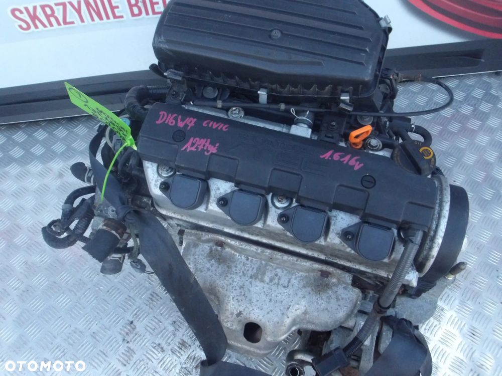 SILNIK HONDA CIVIC 1.6 16V D16W7 127 TYS - 2