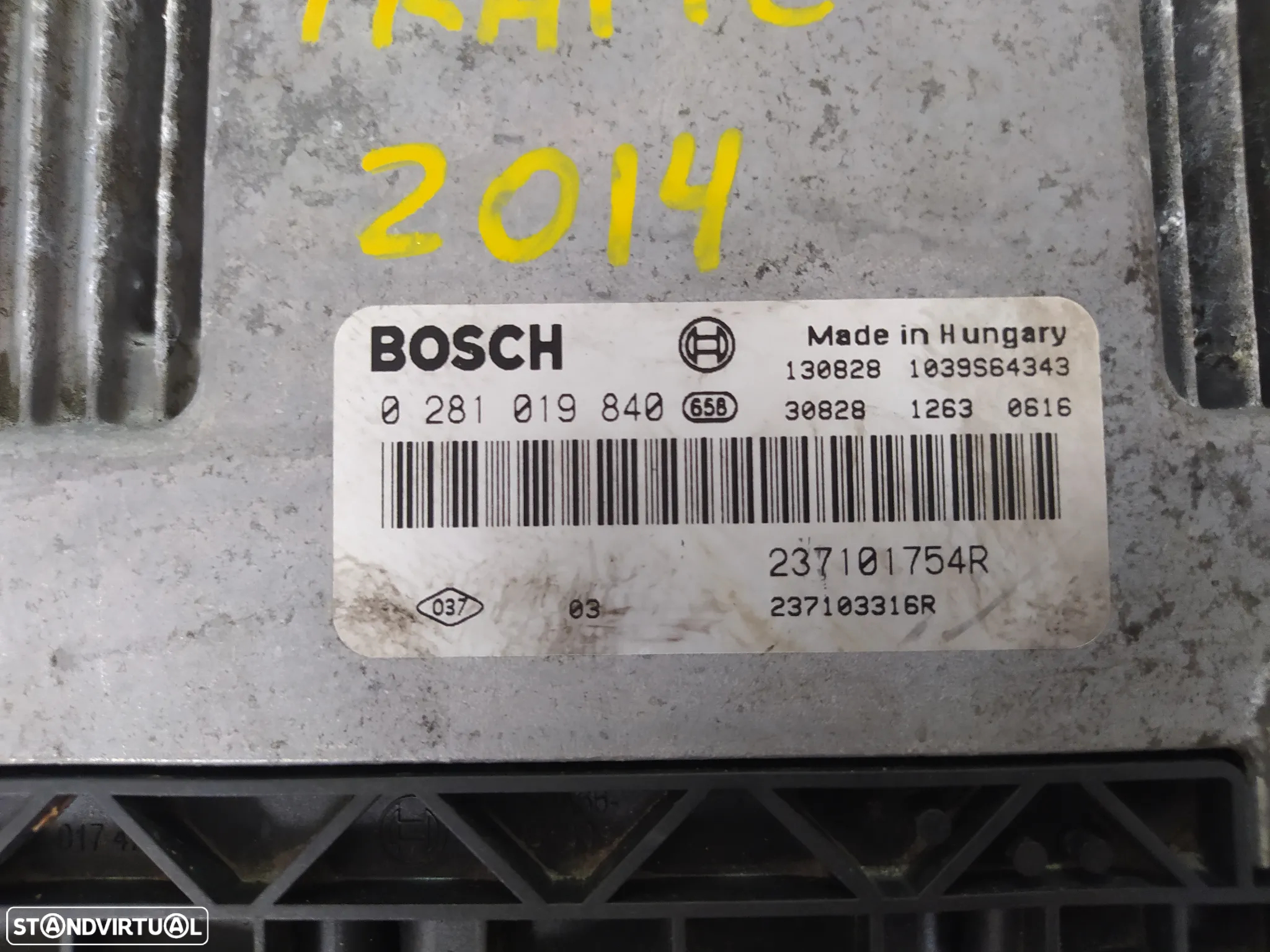 centralina Renault Trafic 2.0DCI 115CV bosh - 0 281 019 840  - 23710175R - 237103316R - 3