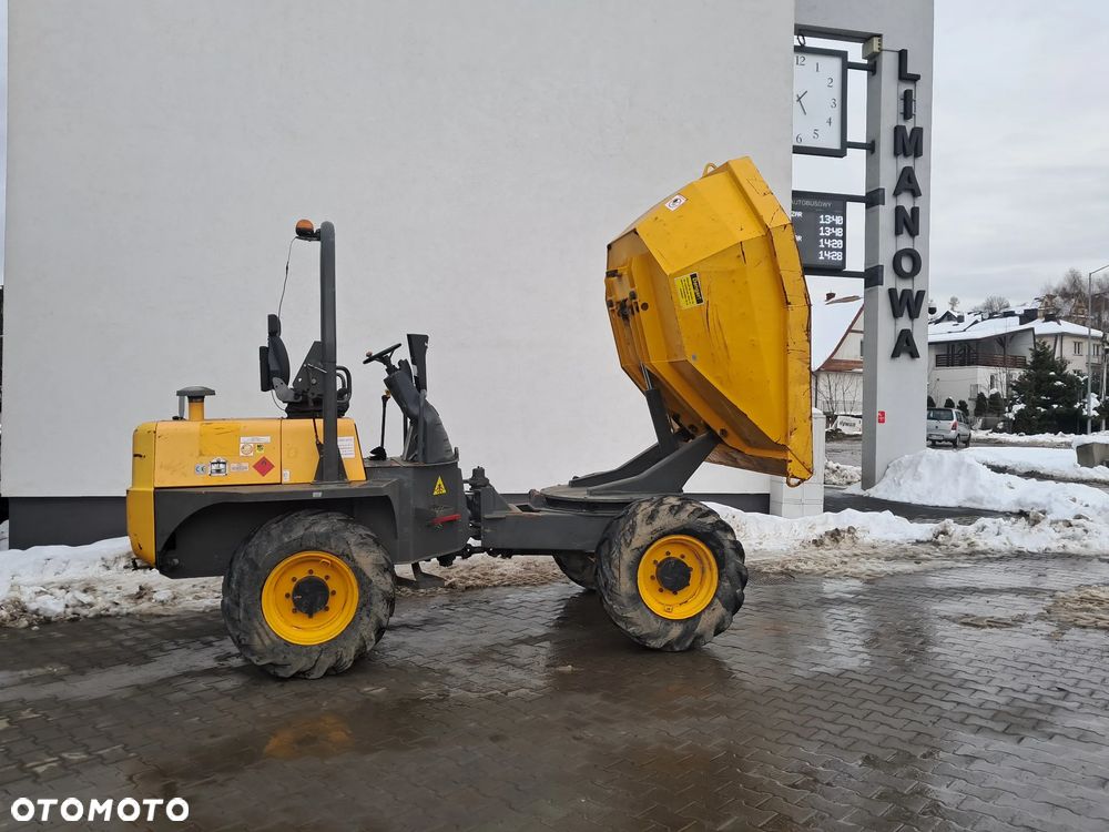 Ausa D 600 APG WOZIDŁO BUDOWLANE OBROTOWE 6 t ton ROK 2018 silnik Kubota mocne 110 KM oświetlenie drogowe opony 70% Terex Thwaites Mecalac Jcb kiper +obrót kierunkowskazy WYWROTKA DUMPER 4x4 - 6