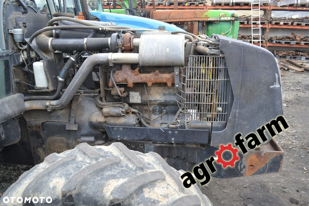 Valtra części 6250 6350 6550 6650 skrzynia silnik most oś napęd kabina podnośnik zwolnica obudowa - 4