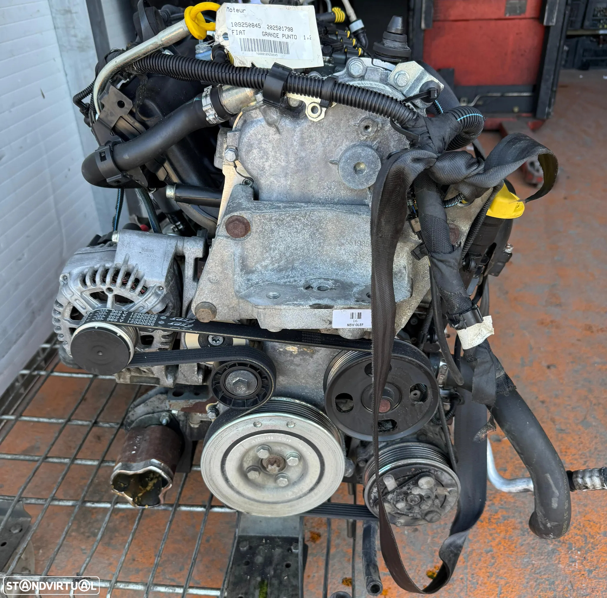 Motor Fiat Punto Evo/Grande Punto/Doblo 1.3 Multijet Ref: 199A2000 - 5