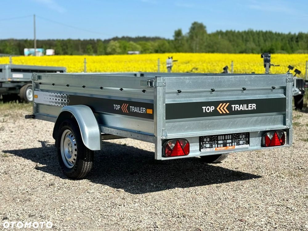 MAZZO DOSTAWA! Przyczepka Top Trailer TT25 MAX 251x135x45cm DMC750 kg SPAWANA! kat. B, MOCNA! PROMOCJA CENOWA! - 8