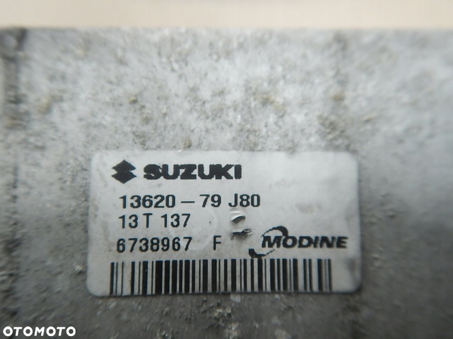 CHŁODNICA INTERCOOLERA SUZUKI SX4 SEDICI 2.0 DDIS 13620-79J80 - 5